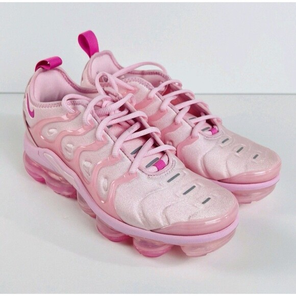 New Women's Size 9 Nike Air Vapormax Plus Running Shoes  Pink Foam FZ3614-686 - Picture 9 of 16